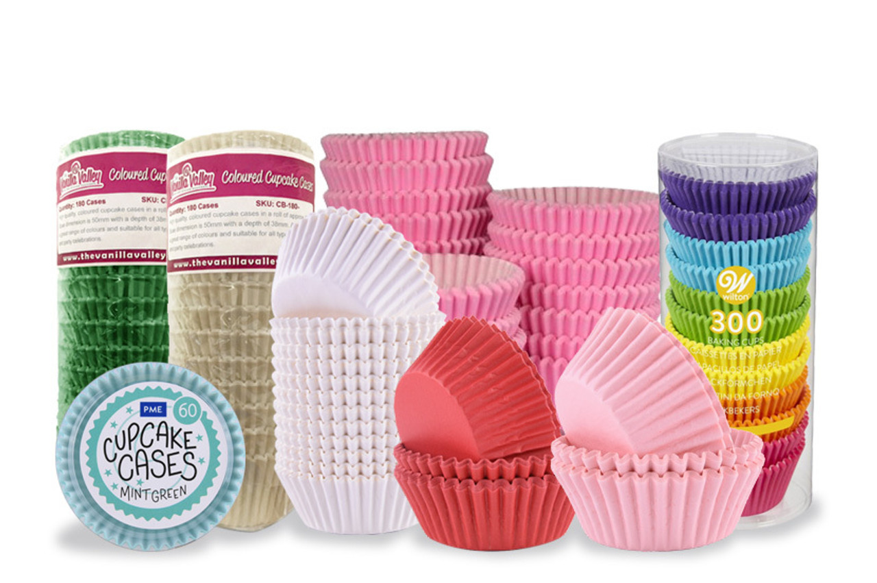 Plain Colour Cupcake Cases